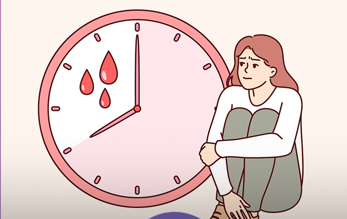 40대 생리량이 늘었다면, 갱년기만 탓해도 될까요? 관련 해부 구조 그림