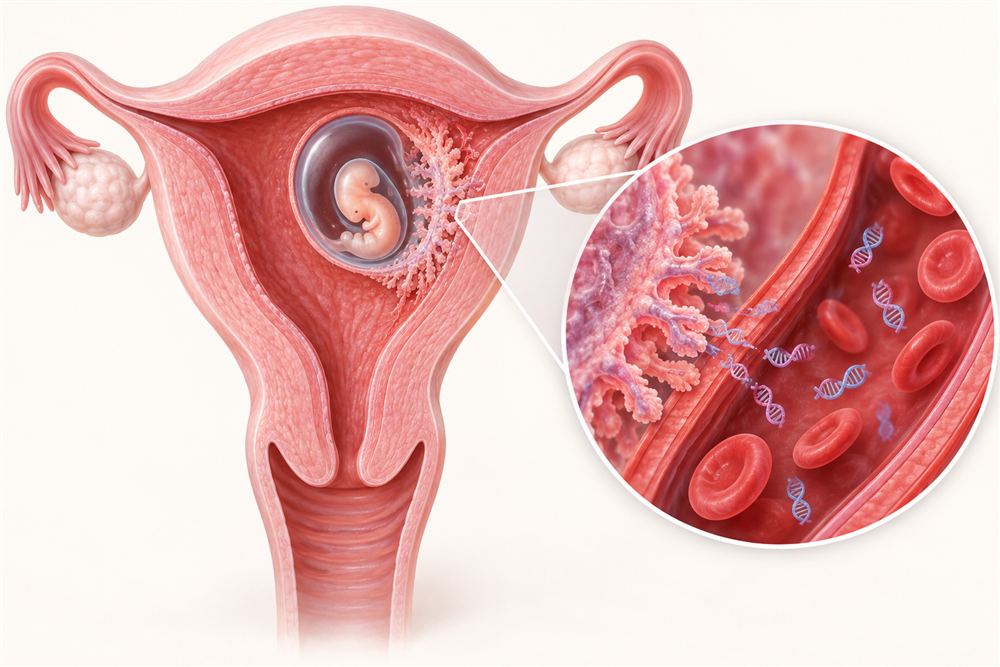 Anatomy illustration related to Can a Genoo Blood Test Reveal Your Baby's Sex at 6 Weeks?